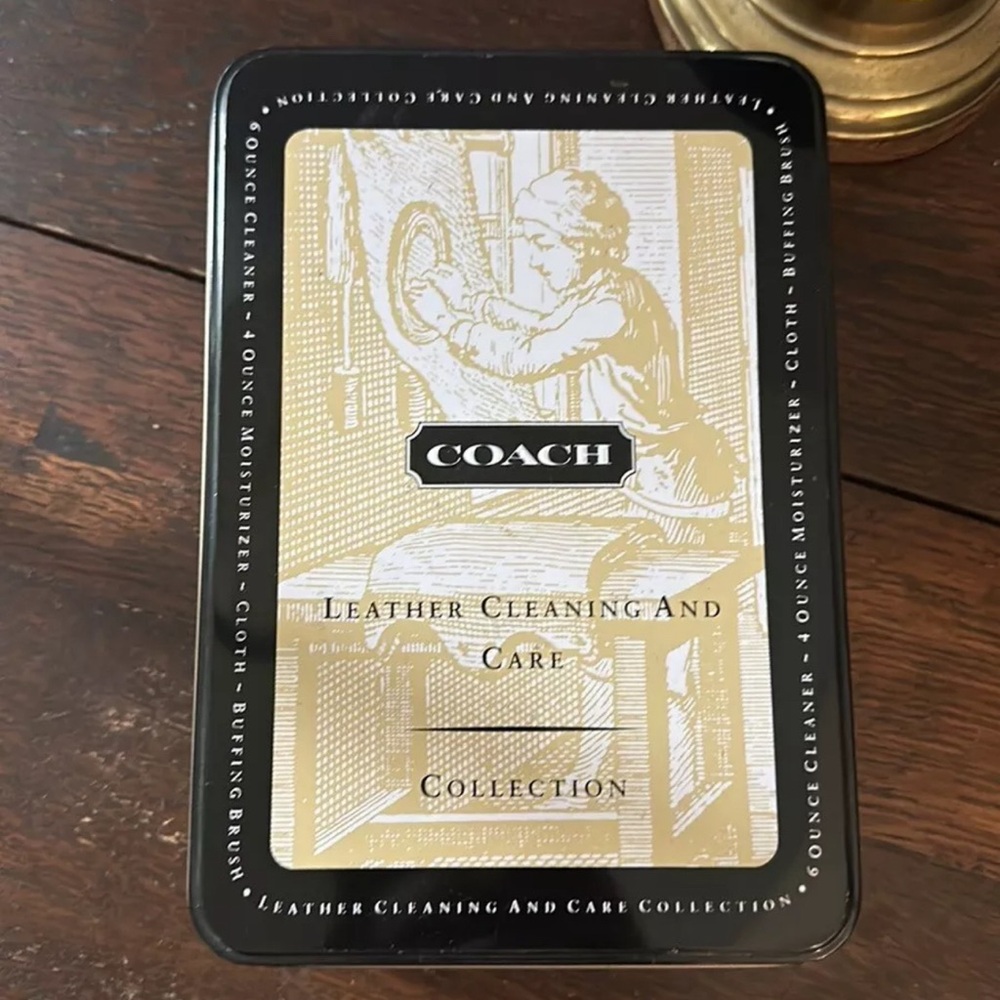 Vintage Coach Tin Box
